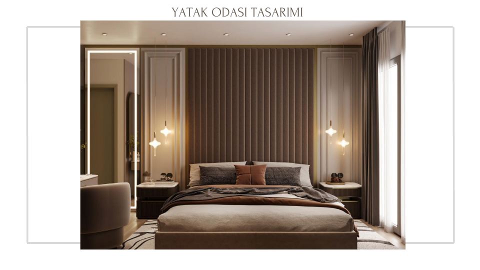 Ulamış Villaları Projesi · YATAK ODASI TASARIMI