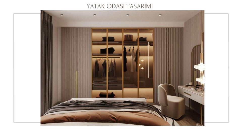 Ulamış Villaları Projesi · YATAK ODASI TASARIMI
