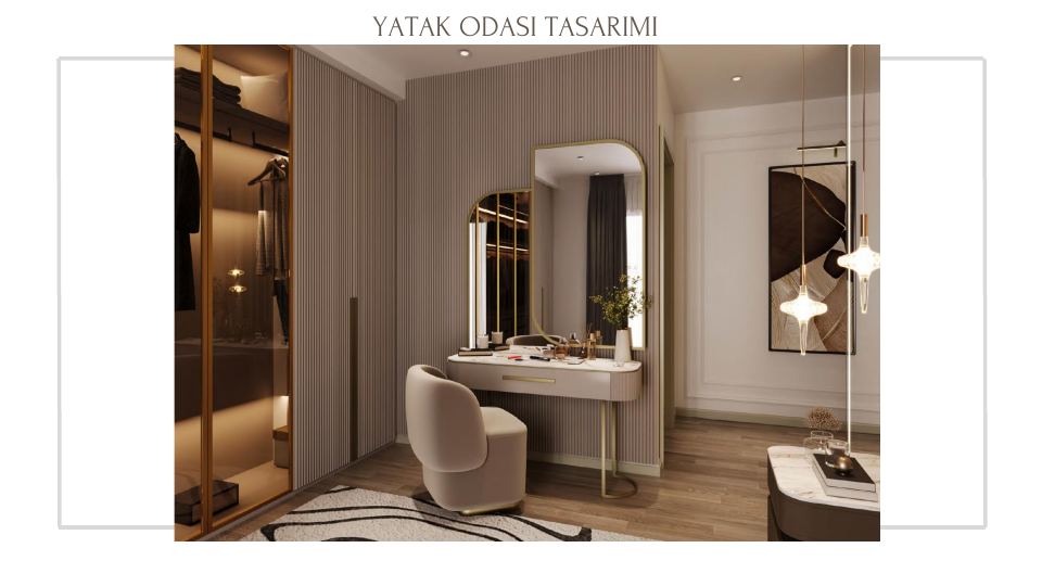 Ulamış Villaları Projesi · YATAK ODASI TASARIMI