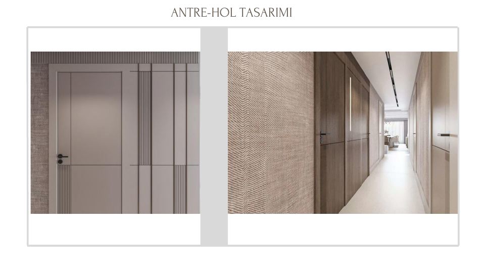 Folkart Narlıdere Projesi · ANTRE-HOL TASARIMI
