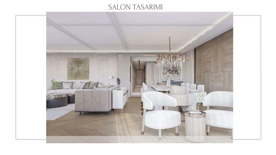 Folkart Narlıdere Projesi · SALON TASARIMI