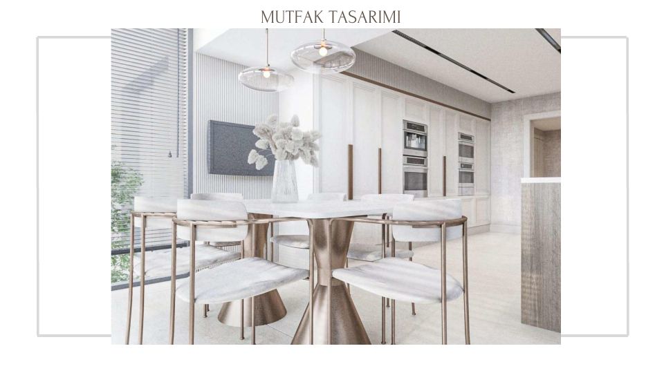 Folkart Narlıdere Projesi · MUTFAK TASARIMI