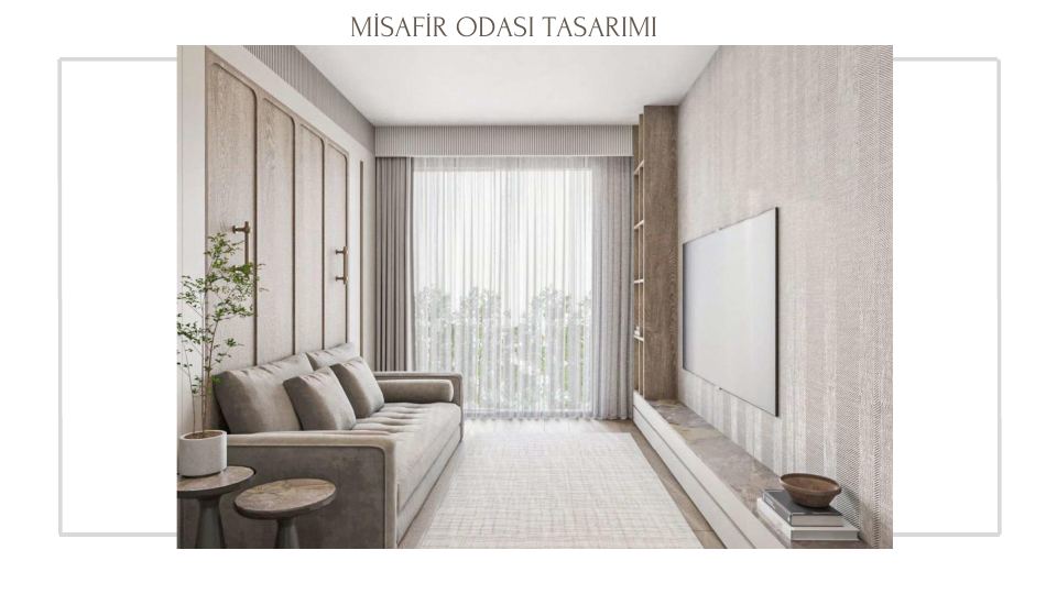 Folkart Narlıdere Projesi · MİSAFİR ODASI TASARIMI