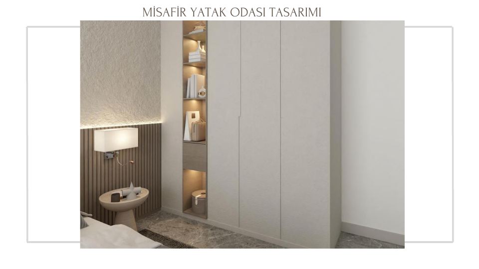 Bodrum Gümbet Villa Projesi · MİSAFİR YATAK ODASI TASARIMI