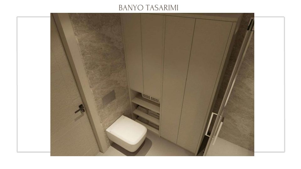 Bodrum Gümbet Villa Projesi · BANYO TASARIMI