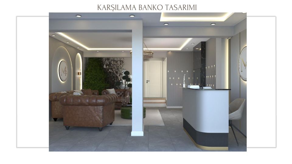 Manisa Hukuk Ofisi Projesi · KARŞILAMA BANKO TASARIMI
