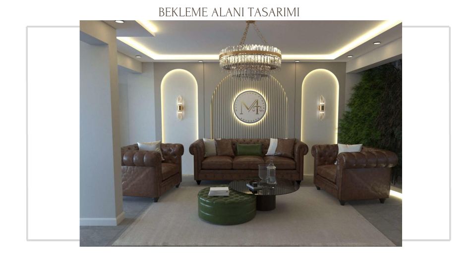 Manisa Hukuk Ofisi Projesi · BEKLEME ALANI TASARIMI