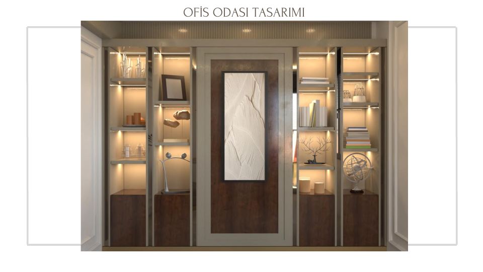 Manisa Hukuk Ofisi Projesi · OFİS ODASI TASARIMI