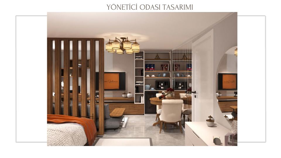 Manisa Hukuk Ofisi Projesi · YÖNETİCİ ODASI TASARIMI