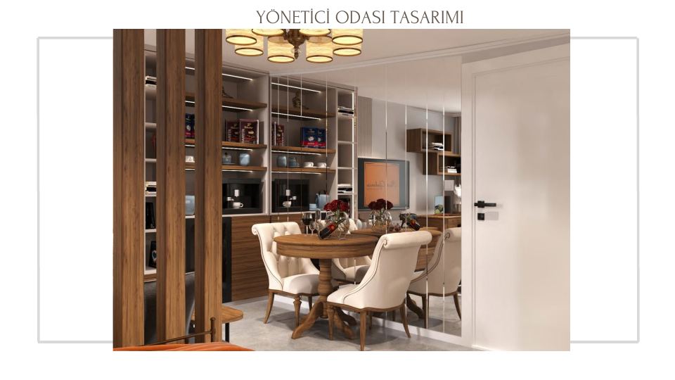 Manisa Hukuk Ofisi Projesi · YÖNETİCİ ODASI TASARIMI