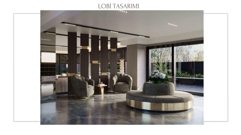 Rize Residence Projesi · LOBİ TASARIMI
