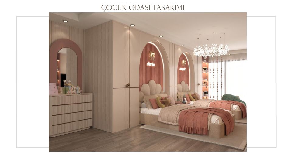 Narlıdere Villa Projesi · ÇOCUK ODASI TASARIMI