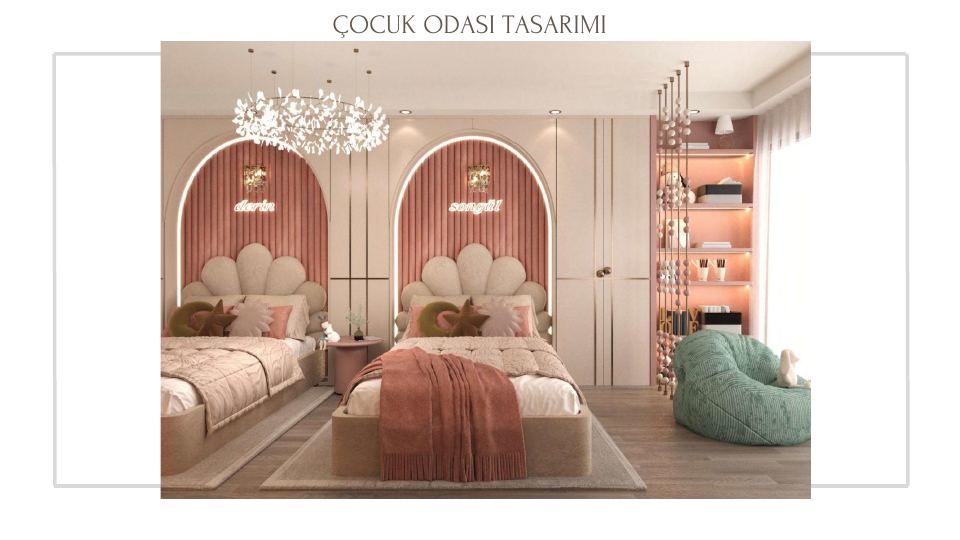 Narlıdere Villa Projesi · ÇOCUK ODASI TASARIMI