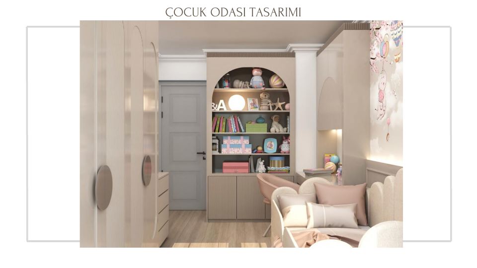 Buca Şirinyer Konut Projesi · ÇOCUK ODASI TASARIMI