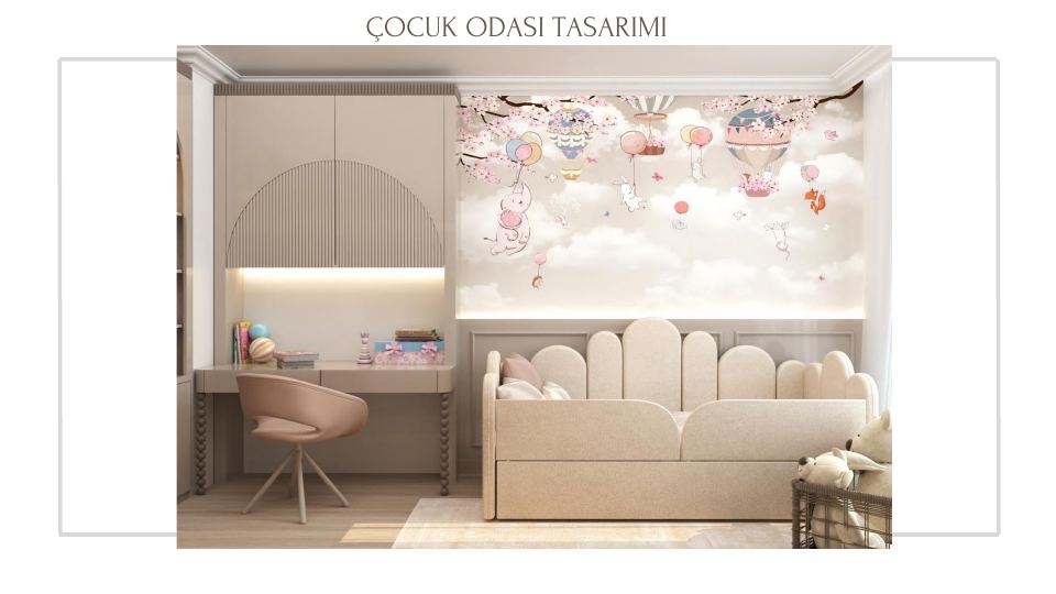 Buca Şirinyer Konut Projesi · ÇOCUK ODASI TASARIMI