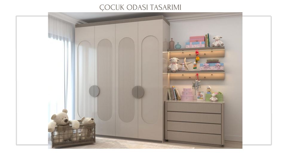 Buca Şirinyer Konut Projesi · ÇOCUK ODASI TASARIMI