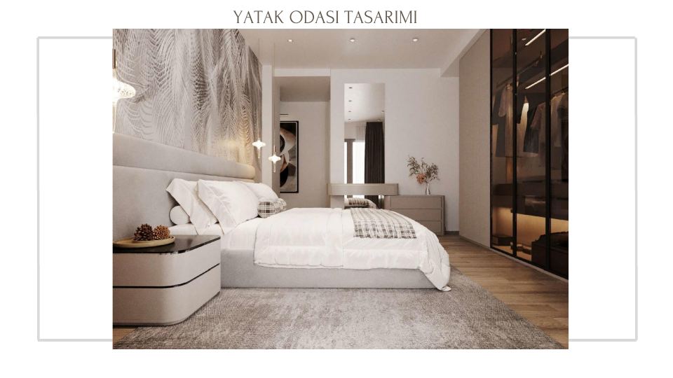 Ulamış Villa 13 Projesi · YATAK ODASI TASARIMI