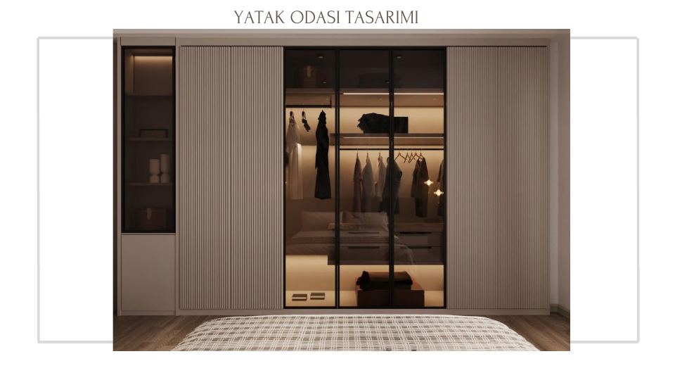 Ulamış Villa 13 Projesi · YATAK ODASI TASARIMI