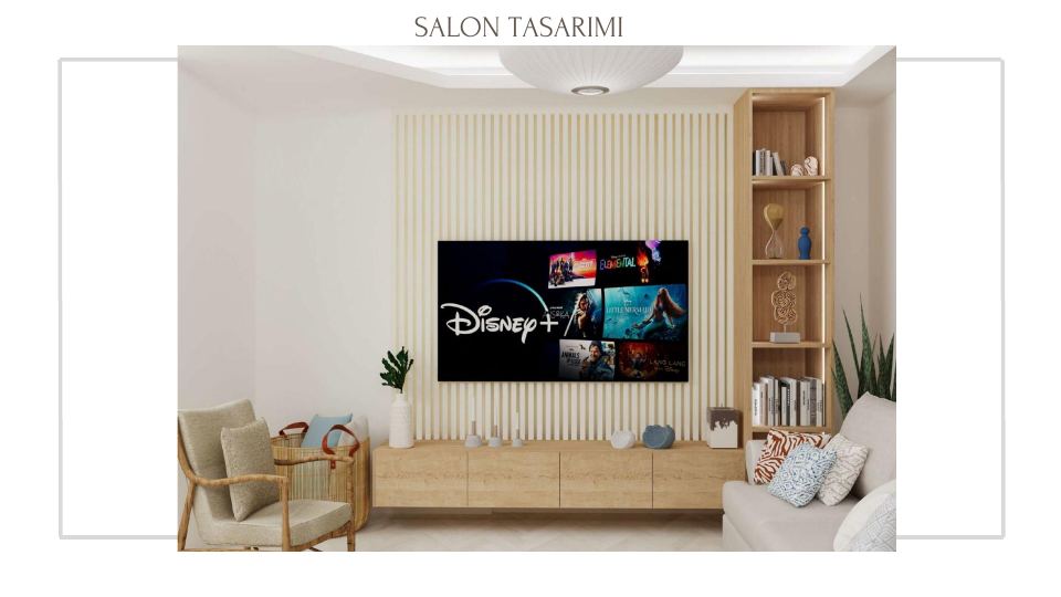 Çeşme Villa Projesi · SALON TASARIMI