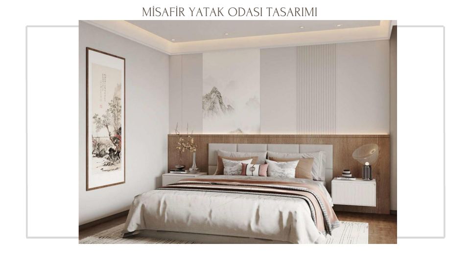 Çeşme Villa Projesi · MİSAFİR YATAK ODASI TASARIMI