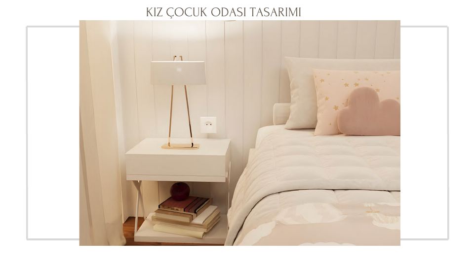 Çeşme Villa Projesi · KIZ ÇOCUK ODASI TASARIMI