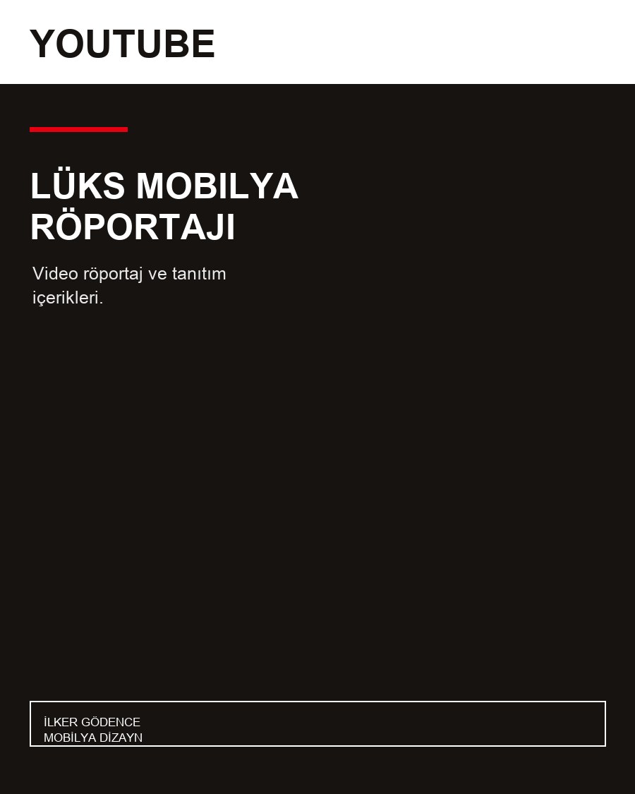 Lüks Mobilya - İlker Gödence röportajı